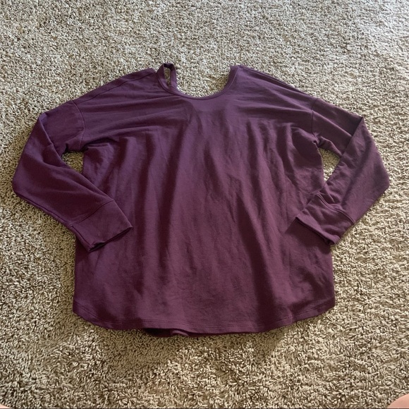 Athleta sweatshirt top size L - Picture 1 of 3